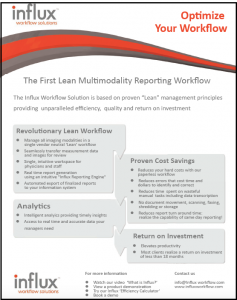 Influx_First_Lean_MultiModality_Reporting_Workflow